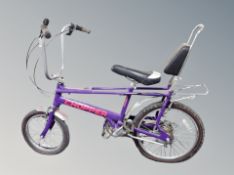 A Raleigh Chopper MK III bicycle