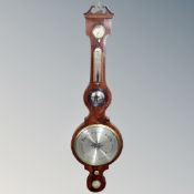 A 19th century mahogany barometer