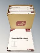 A box of four Ansall lighting,