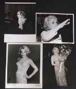Vintage silver gelatin press photos of Marlene Dietrich at her One Woman Broadway Show, 1967 NYC,