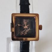 Lady's Vivienne Westwood baby cube watch. (VV094RSBK).