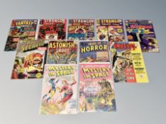 Eleven 20th century Comics - DC Mystery in Space #6 10¢, #85 12¢,
