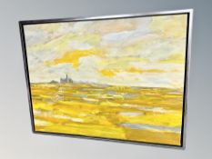 Danish School, Landscape, oil on canvas,