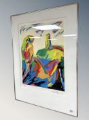 Danish School, contemporary print, signed in pencil,