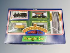 A Bachmann Branch-Line Freight 00 gauge train set