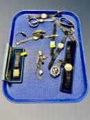 A collection of lady's and Gent's watches including Sekonda etc