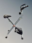 A V-fit exercise bike