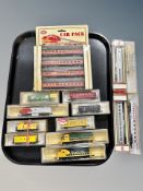 Model Power N scale die cast rolling stock and locomotives (14)