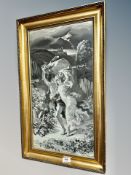 A continental silk study of lovers,