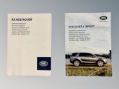 Ten Range Rover Driver's Manuals/Owner Booklets in Original Wallets : 7 x Range Rover and 3 x Range