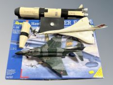 A Revell 1:32 scale Hawker Hunter F.