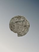 An Edward I silver penny
