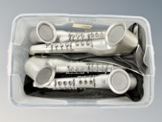 Four Casio digital horns DH-100