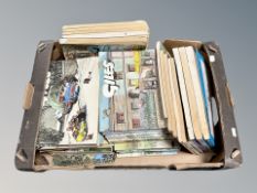 A box of Giles annuals