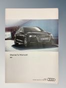 Ten Audi A3/S3 Driver's Manuals/Owner Booklets in Original Wallets.