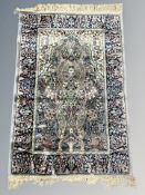 A Tabriz prayer rug, Iranian Azerbaijan,