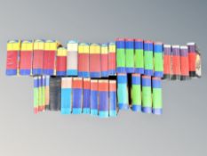 A collection of Harry Potter volumes