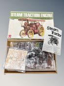 A Bandai 1:16 scale steam traction engine in box