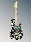 A Westfield electric guitar
