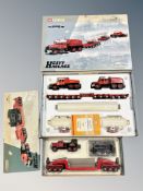 Two Corgi Heavy Haulage limited edition diecast sets