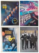 A collection of NASA and Star Trek posters