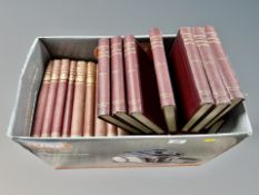 A group of 20th century volumes including The Second Great War, Cassell's Popular Educator,