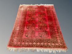 A Bokhara carpet,