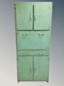 A 1950's kitchen cabinet,