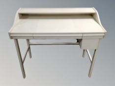 A Scandinavian painted writing desk,