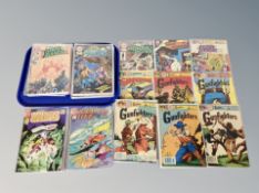 Approximately 52 Charlton 20th century comics to include All New Haunted,
