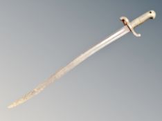 A French model 1866 Chassepot bayonet length 68 cm