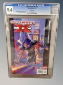 Marvel Comics : Ultimate X-Men issue 1, CGC Universal Grade 9.4, slabbed.