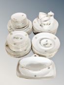 Approximately sixty six pieces of Bing and Grondhal tea and dinner porcelain