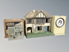 A vintage dolls house,