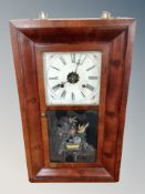 A Danish eight day wall clock