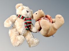 Two Harrods teddy bears