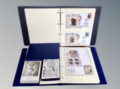 Two albums of first day covers,
