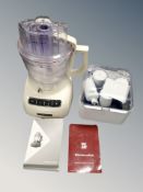 A Kitchenaid food processor