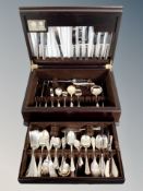 A canteen of Arthur Price EPNS table cutlery