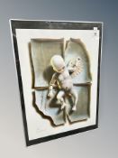 A Thor Lindeng signed print numbered 11/160, dated '91,