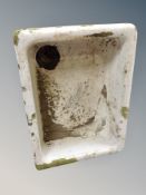 A Belfast porcelain sink,