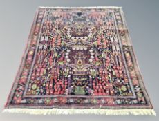 A Kirman rug, South East Iran,