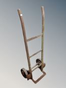 An antique sack barrow