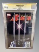 Marvel Comics : Astonishing X-Men issue 1, CGC Signature series, signed by John Cassaday on 8/15/04,