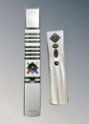 Two Bang & Olufsen remotes