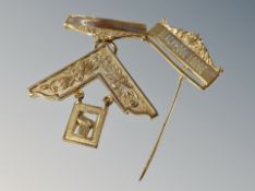 A Masonic jewel