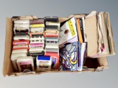 A box of 45 singles,