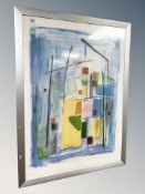 Danish School : Abstract study, limited edition colour print no.