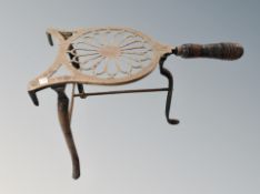 An early 19th century trivet