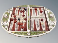 A decorative gaming board,